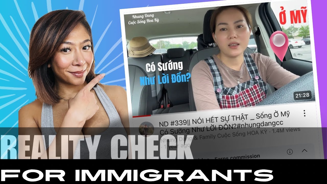 Vietnamese Woman EXPOSE The Realities As An IMMIGRANT || Sống Ở Mỹ Có Sướng Như LỜI ĐỒN