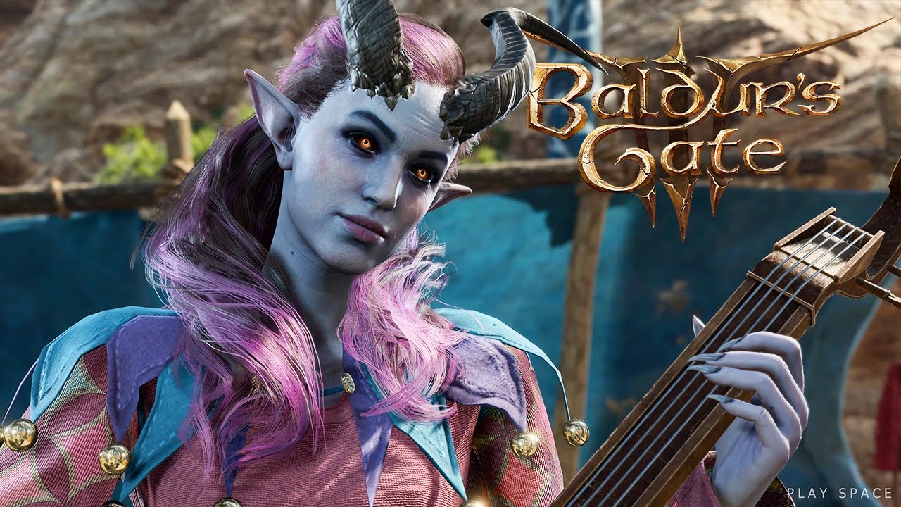 Baldur’s Gate 3 - The Weeping Dawn Song (Alfira Performance Scene)