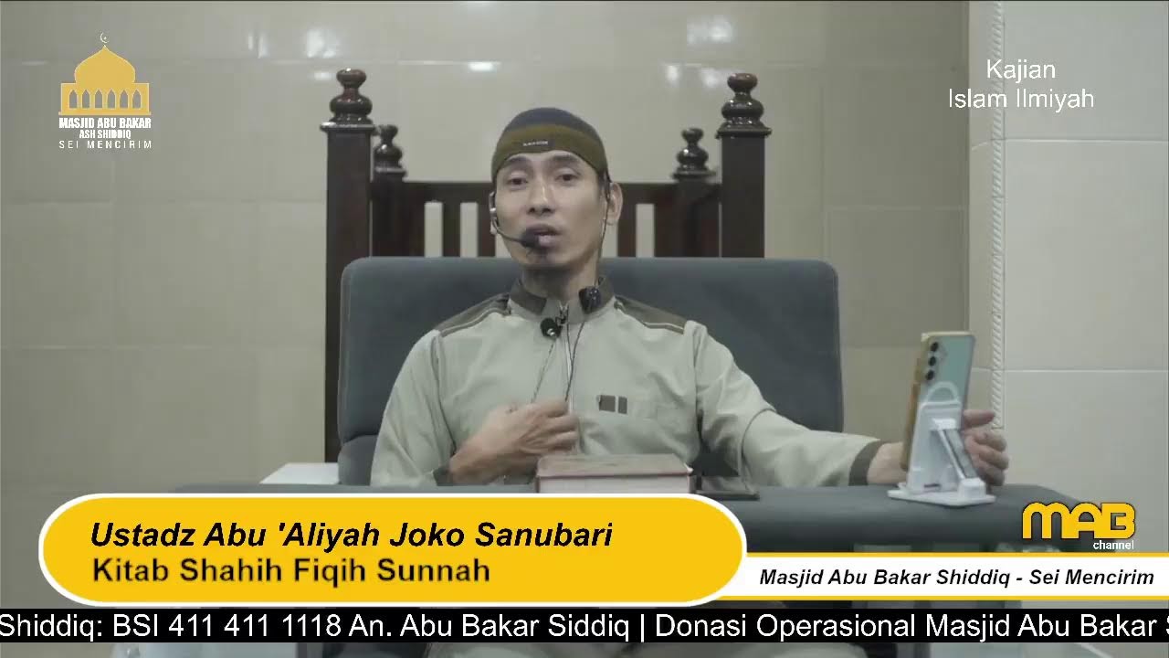 134. Ustadz Joko Abu 'Aliyah | Kitab Shahih Fiqih Sunnah