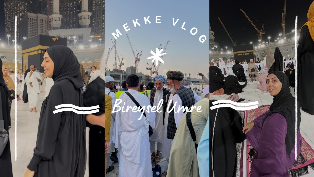 Bireysel Umreye Gidiyorum🕋 | İlk Umrem | Tek Başına Suudi Arabistan |Mekke Günlerim
