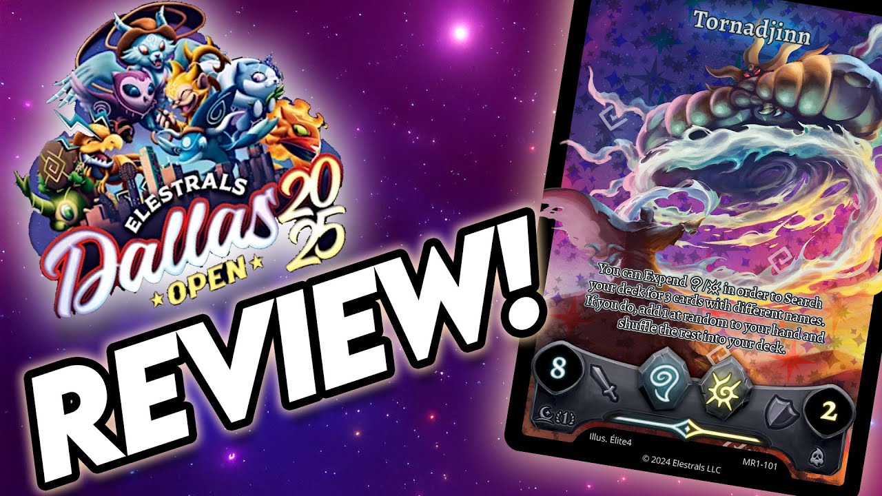 I TOOK TORNADJINN TO @Elestrals DALLAS OPEN!