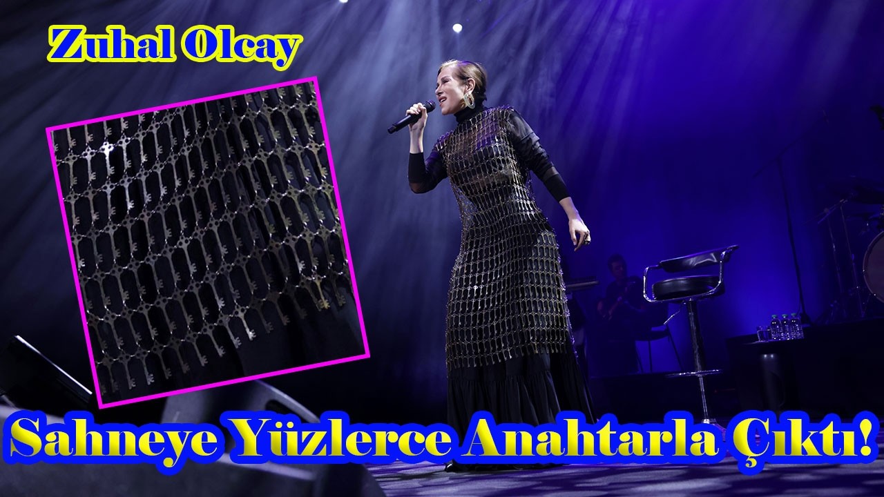 Зухал Олкай&hellip; ВЫШЛА НА СЦЕНУ С СОТНЯМИ КЛЮЧЕЙ! #zuhalolcay