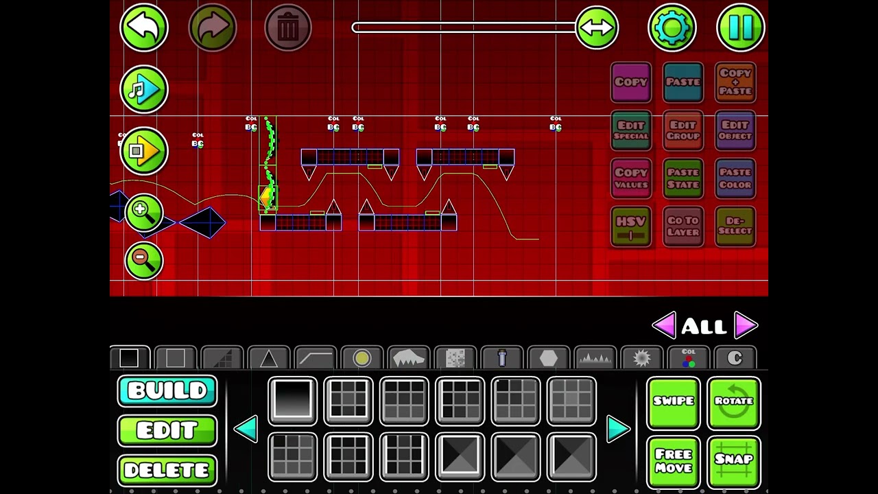 Geometry Dash делаем уровни 