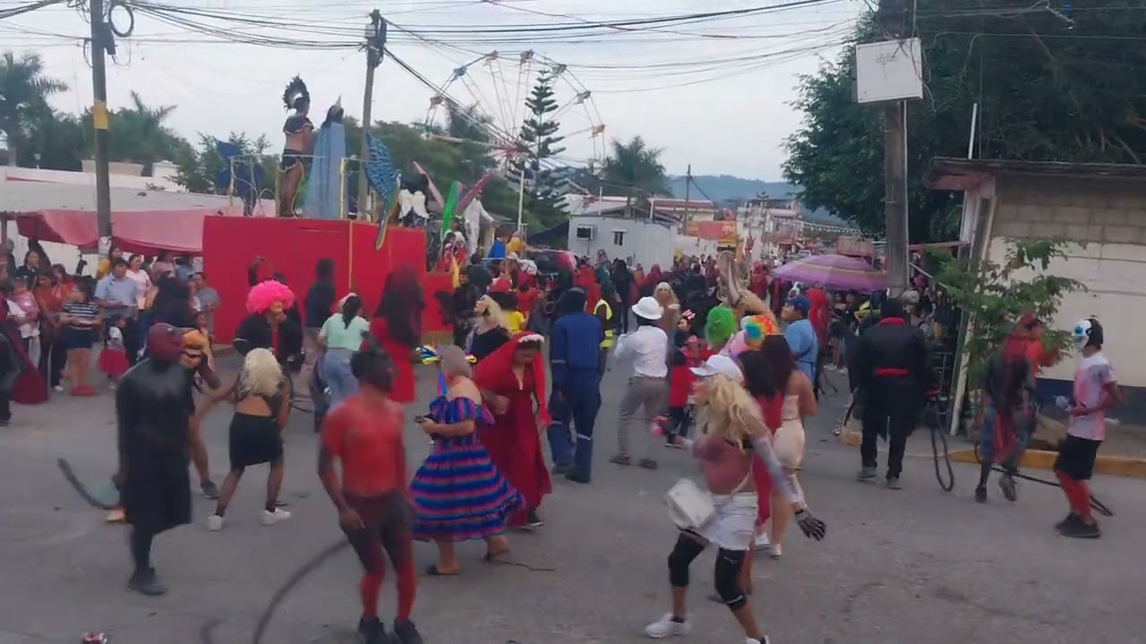 Carnaval zacate Colorado Tihuaclán Veracruz México 🇲🇽 