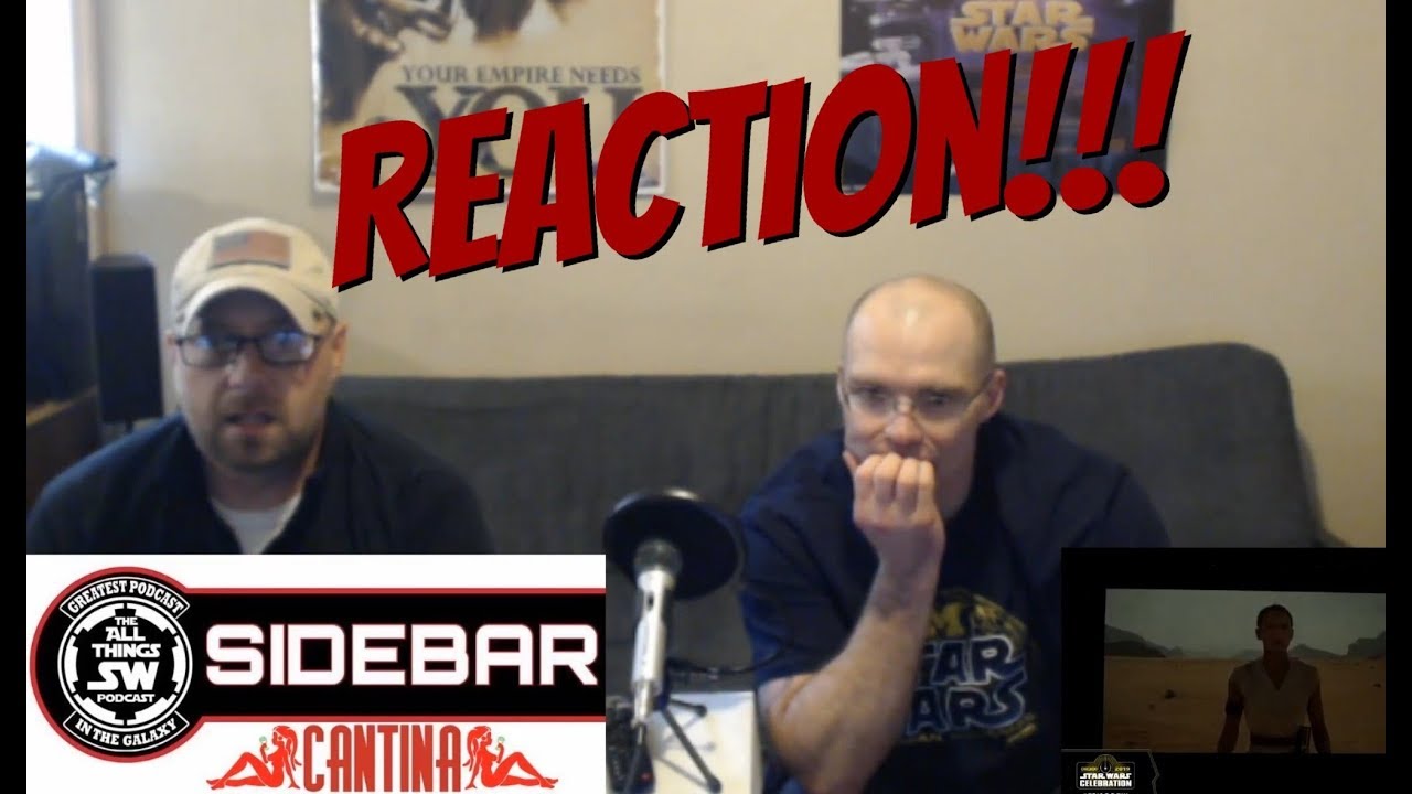 Star Wars Episode IX Teaser Trailer Reaction - The Rise of Skywalker