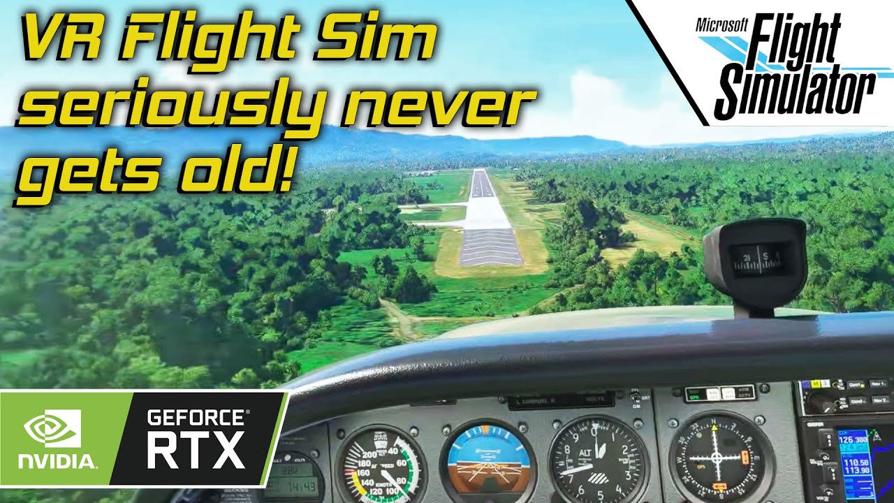 German Olano Airport Colombia (SKPQ) in VR - RTX 4090 Ultra