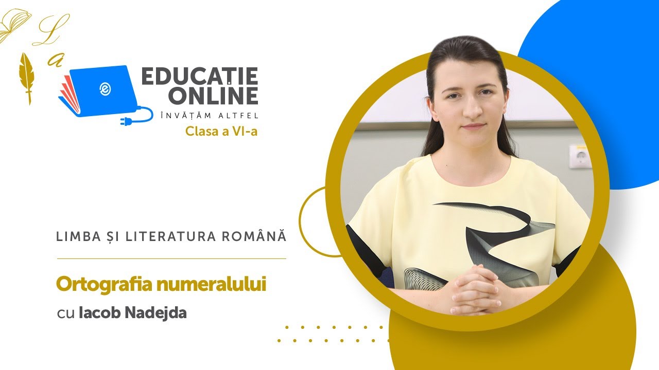 Limba și literatura română, clasa a VI-a, Ortografia numeralului