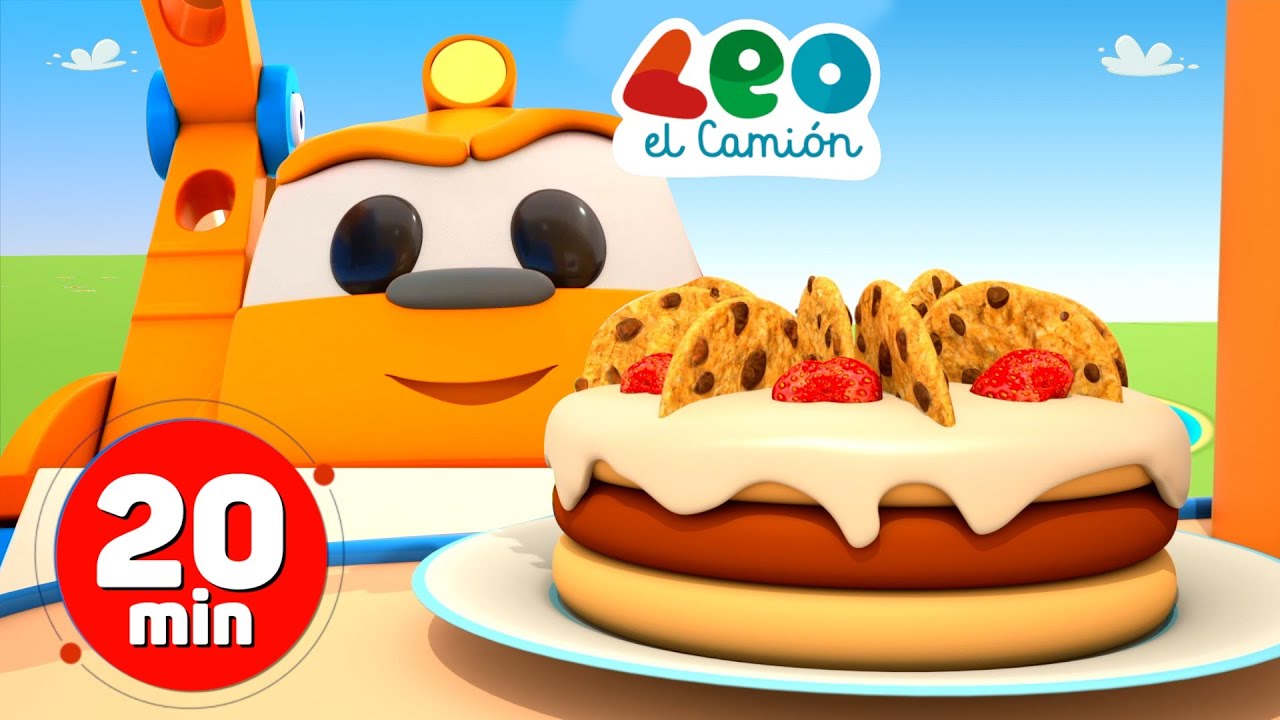Leo the Truck Español -  Vamos a cocinar con Skoop - ¿Qué es lo que vas a cocinar?