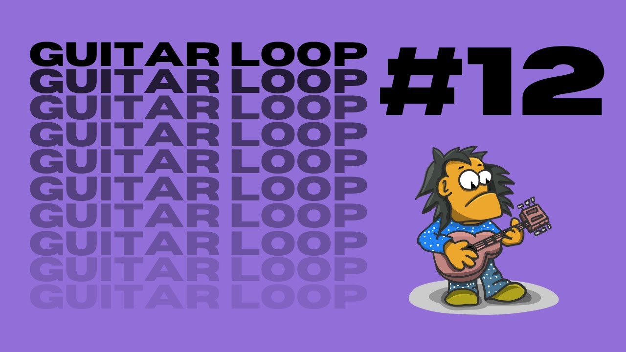GUITAR LOOP #12 - 100 BPM (F Maj) | FREE [NO COPYRIGHT]  Loop para Rnb/Trap/HipHop/Lofi