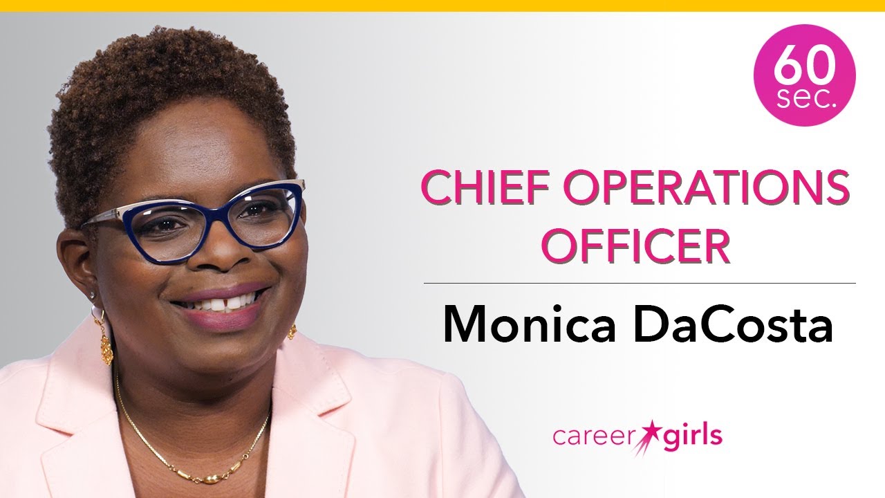 Chief Operations Officer | Monica DaCosta | 60 Seconds
