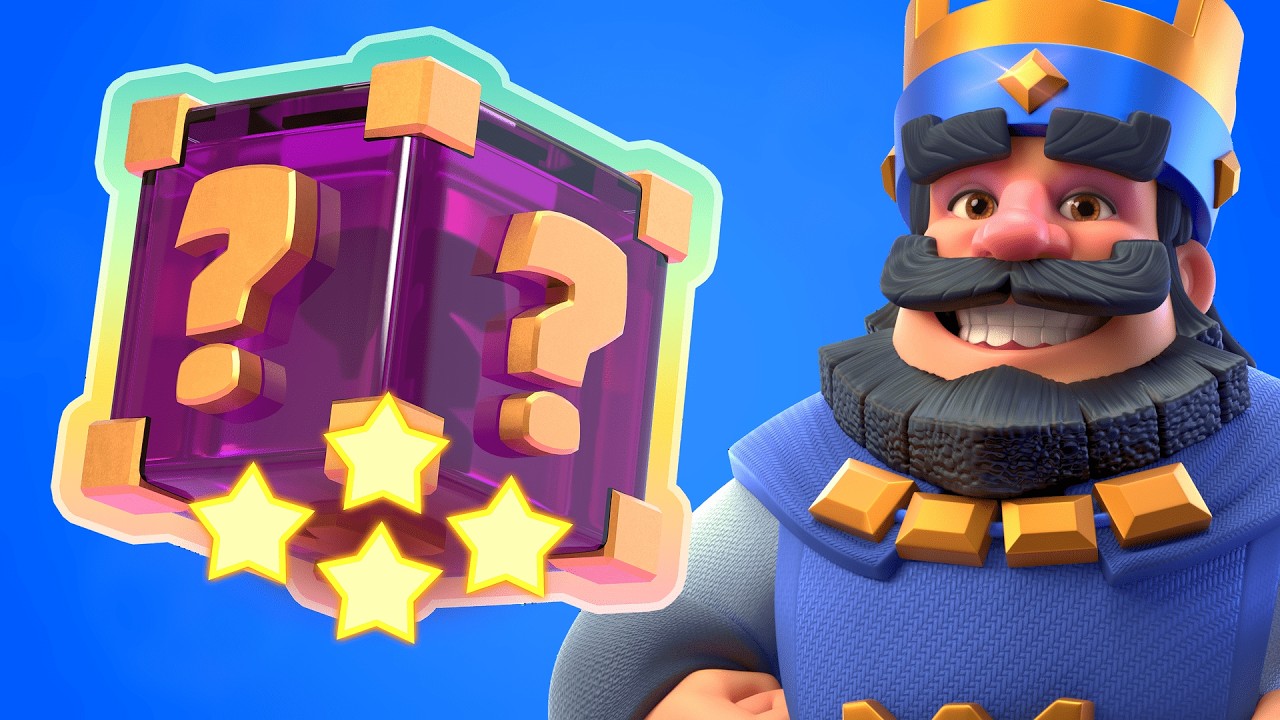 😱⭐4  STAR DROP! - MEGA GL&Uuml;CK oder PECH!? | Clash Royale F2P Projekt