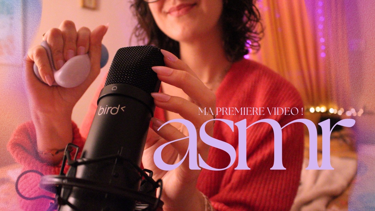 ASMR | Ma première vidéo ! 💖 Chuchotements et test de triggers pour se détendre 💤