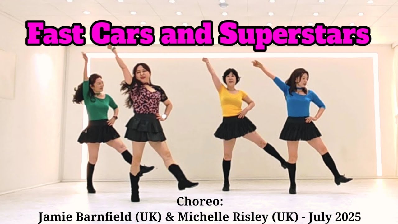 Быстрые тачки и суперзвёзды LineDance/Начинающие/Быстрые тачки и суперзвёзды/Начинающие LineDance