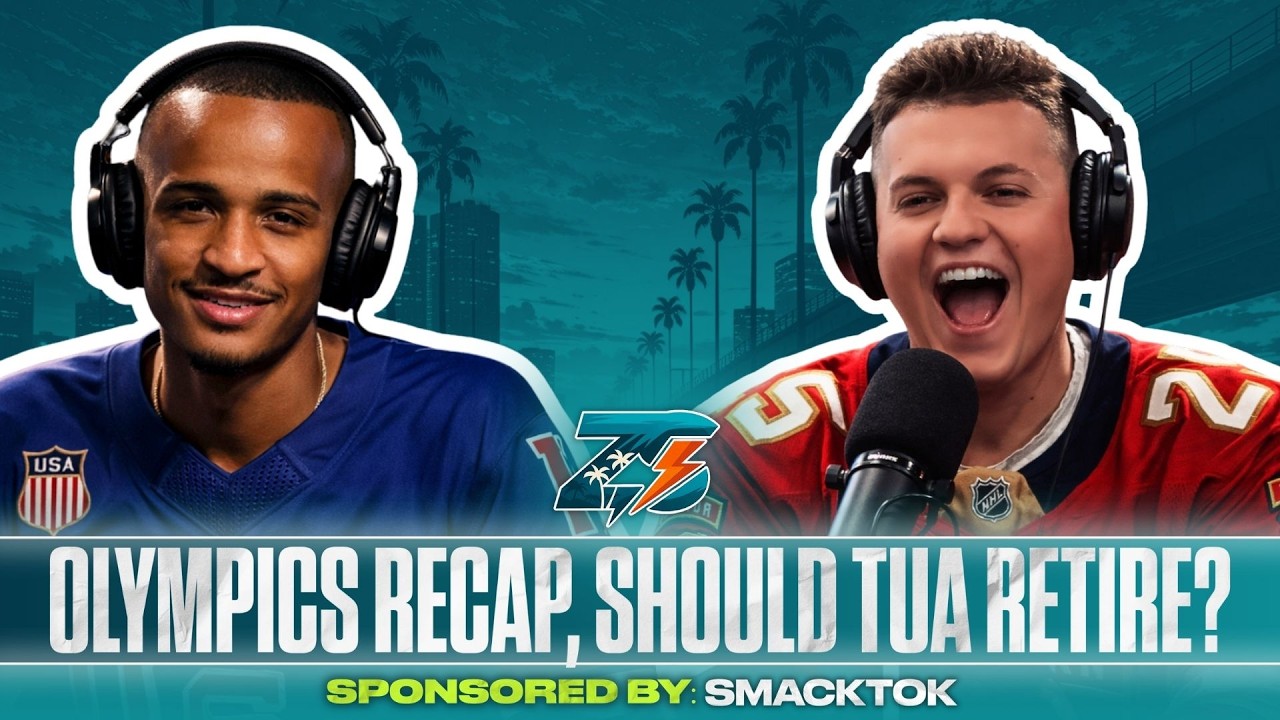 ZACH SMACKZ PODCAST: OLYMPICS RECAP, SHOULD TUA RETIRE, NBA & NHL TRENDS