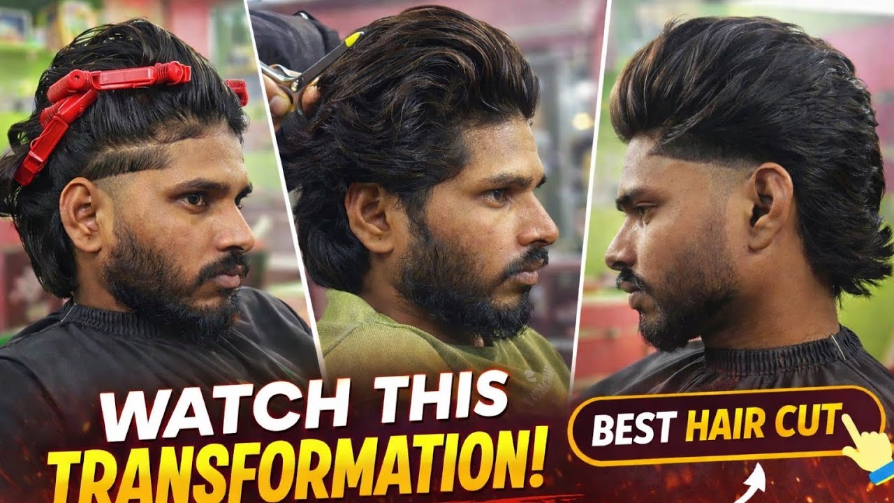 MODERN MULLET ON THICK STRAIGHTHAIR 