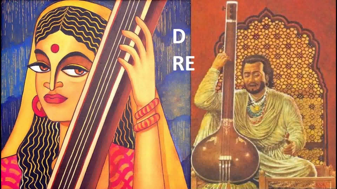 Tanpura drone in D (bordone in RE)