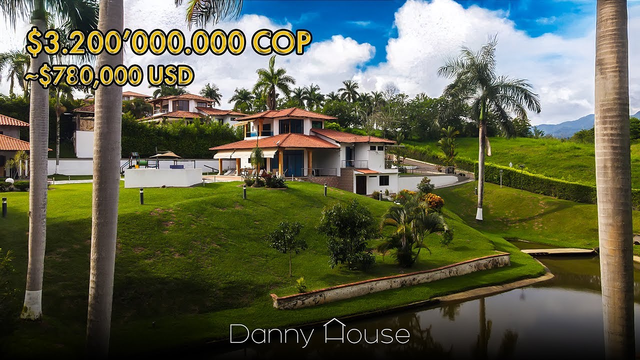 Vendo Casa Campestre con Lago y Piscina en el Tigre Pereira | info: +573217082339