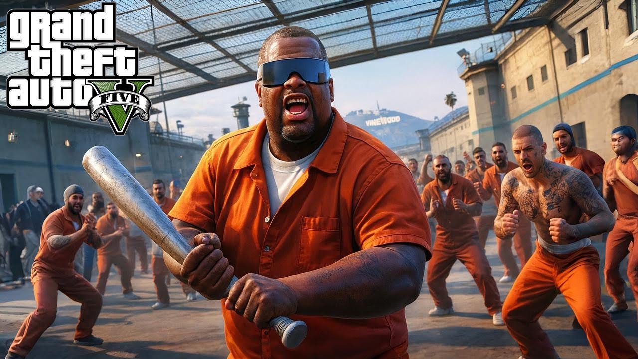 IL NONNO SCAPPA da ALCATRAZ! [FINALE] GTA 5 VITA DA GANGSTER