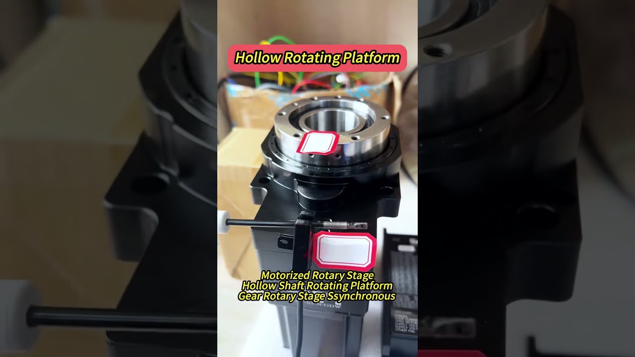 Hollow Rotating Platform #chinamotor #cnc #electricmotortesting #servomotors #acmotor