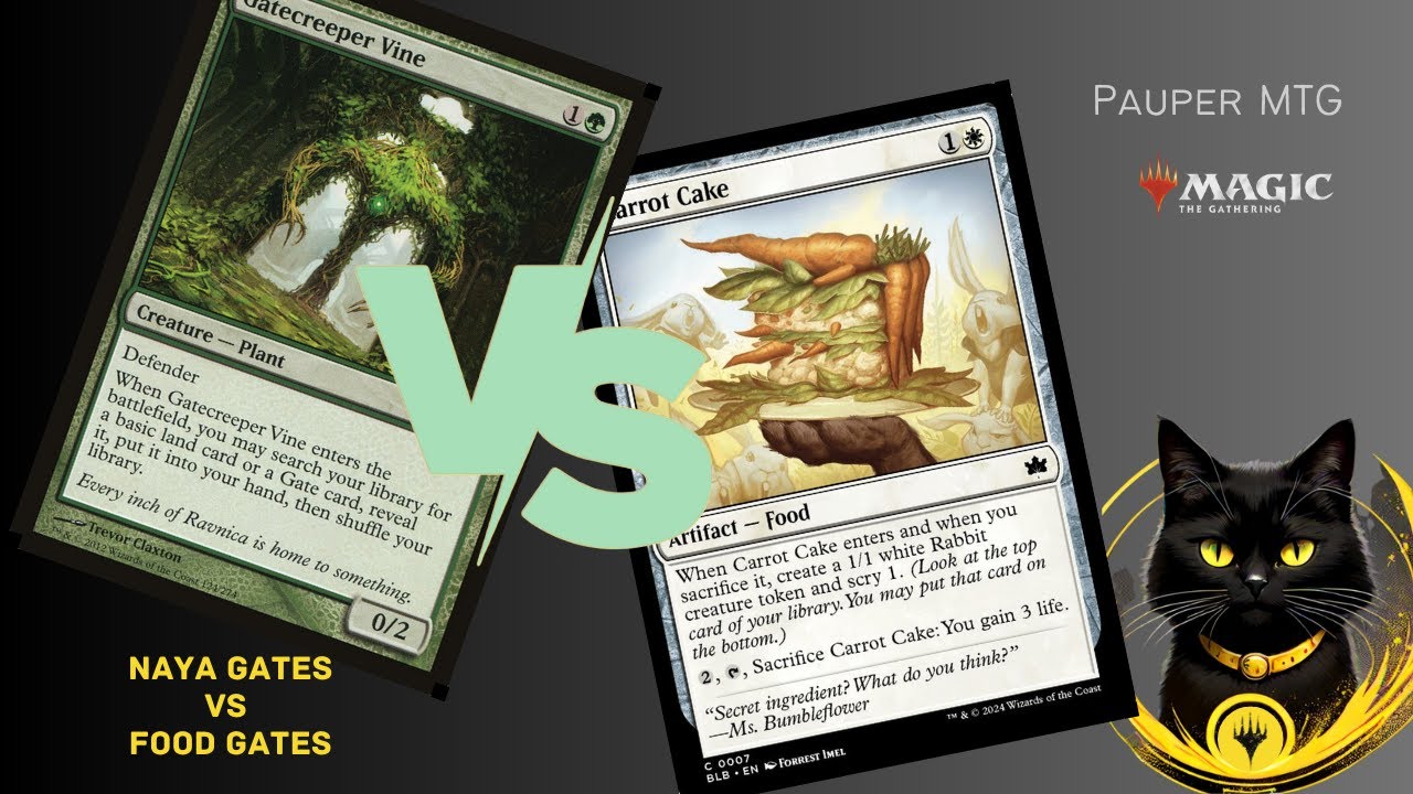 Naya Gates Vs Food Gates [Pauper Gameplay]
