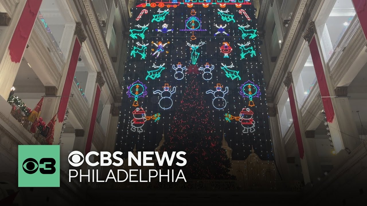 Christmas Light Show and Dickens Village returns in Philadelphia for 2025