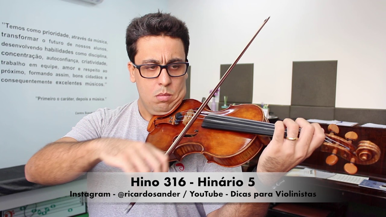 Hino 316 Violino Hinário 5 CCB