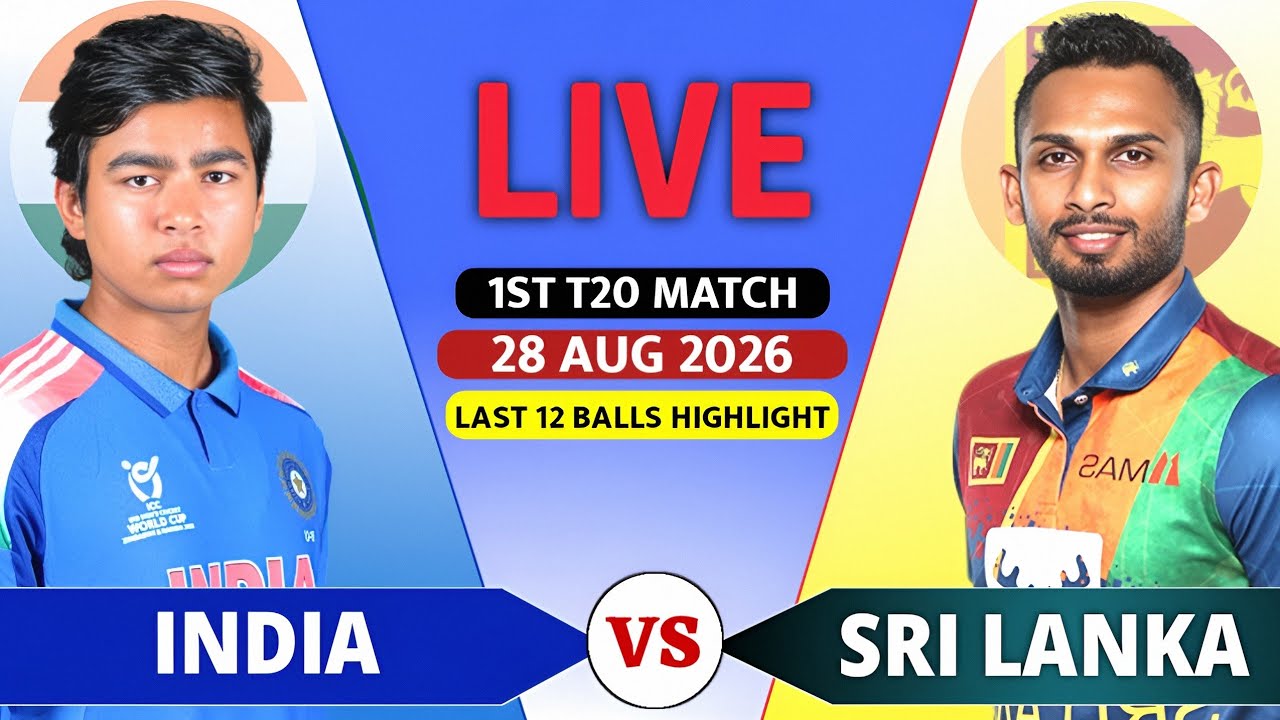 India Vs Sri Lanka 1st T20 Match Live Score & Commentary | Ind Vs Sl 1st T20 Match Highlights