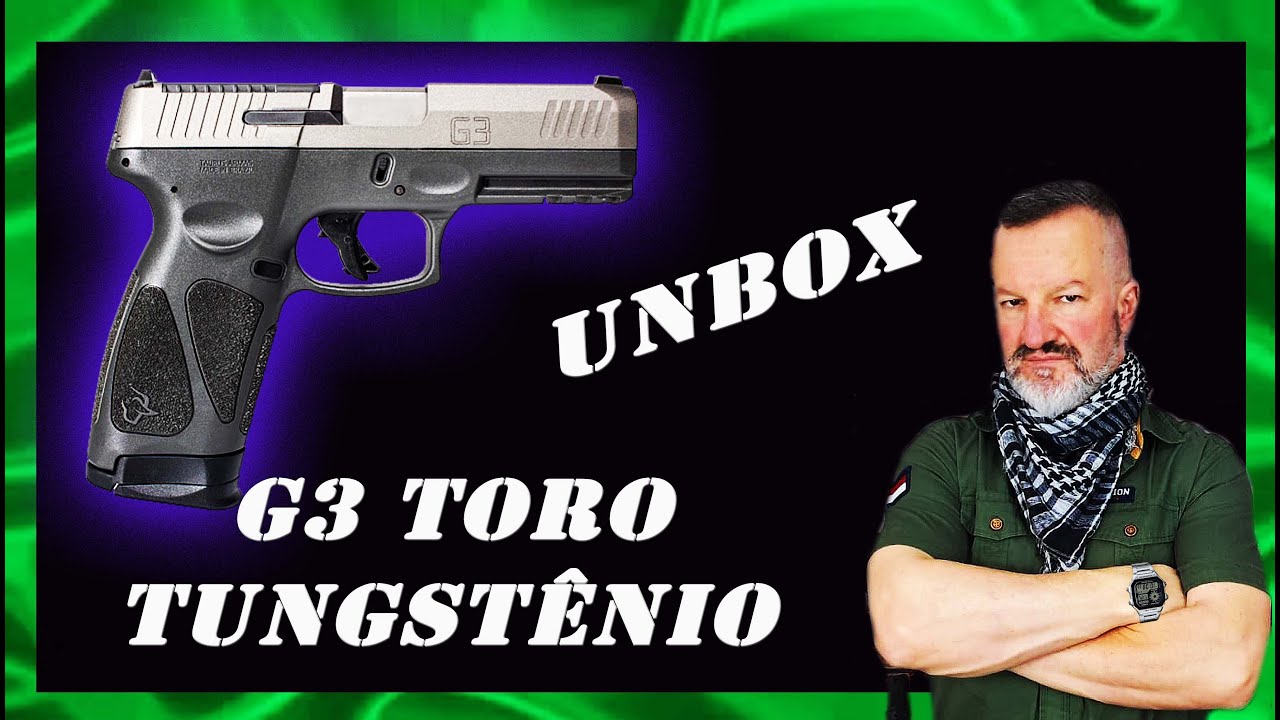G3 toro, 38 tpc, Tunstênio (Unbox)