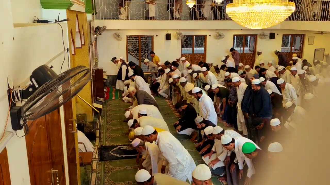 جمعہ نماز از مفتی سید طلحہ شاہی وقاسمی امام وخطیب مبارک مسجد مبارک محلہ 