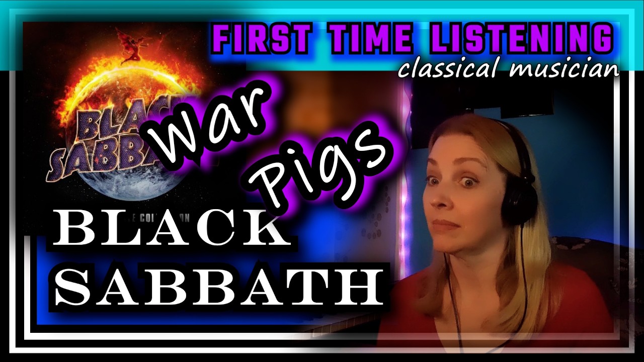 Реакция классического музыканта — WAR PIGS — Black Sabbath — СЛУШАЮ ВПЕРВЫЕ — *RIP Ozzy*
