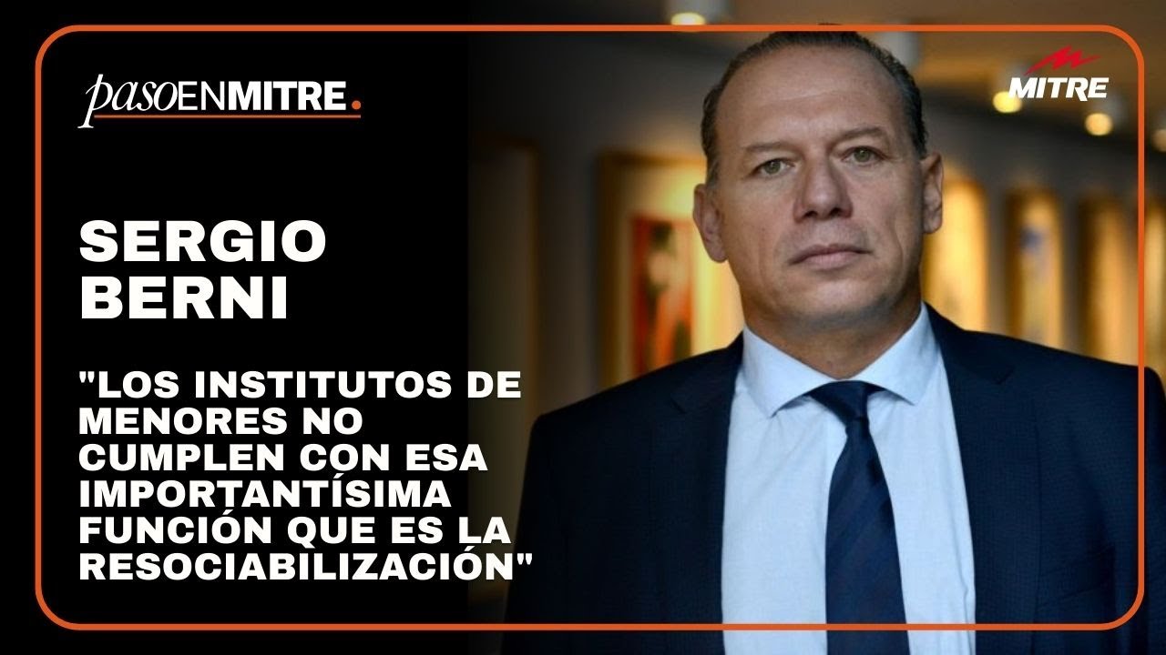 La entrevista completa a Sergio Berni sobre la ley de baja de imputabilidad en Aire de noticias