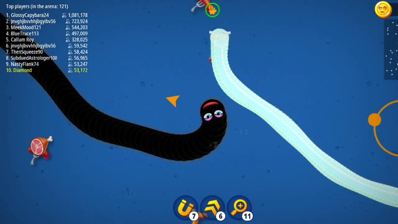 Wormszone game for Facebook#wormszone 