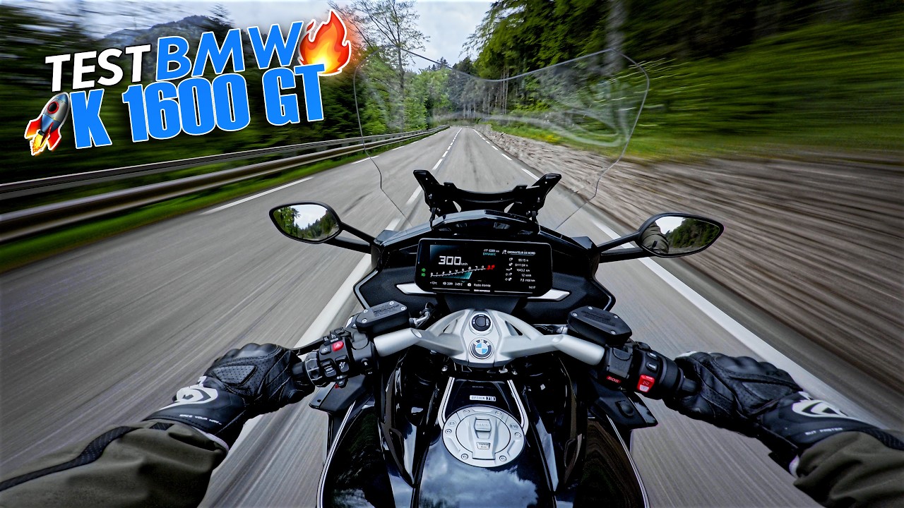 Test BMW K 1600 GT - TAPIS VOLANT À 6 CYLINDRES 😬