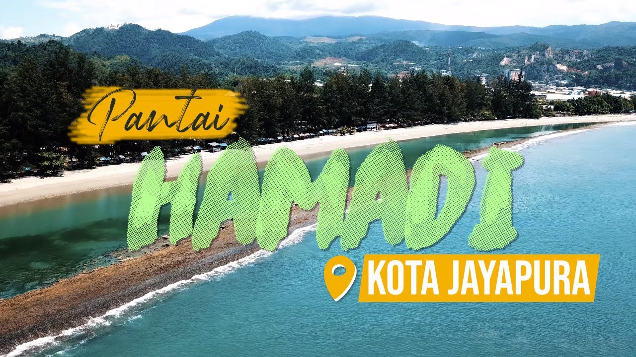 Wisata Pantai Hamadi Kota Jayapura - Papua
