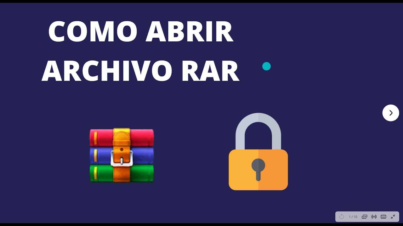 Como Abrir Archivo RAR, WinRAR, Zip en tu PC o Laptop