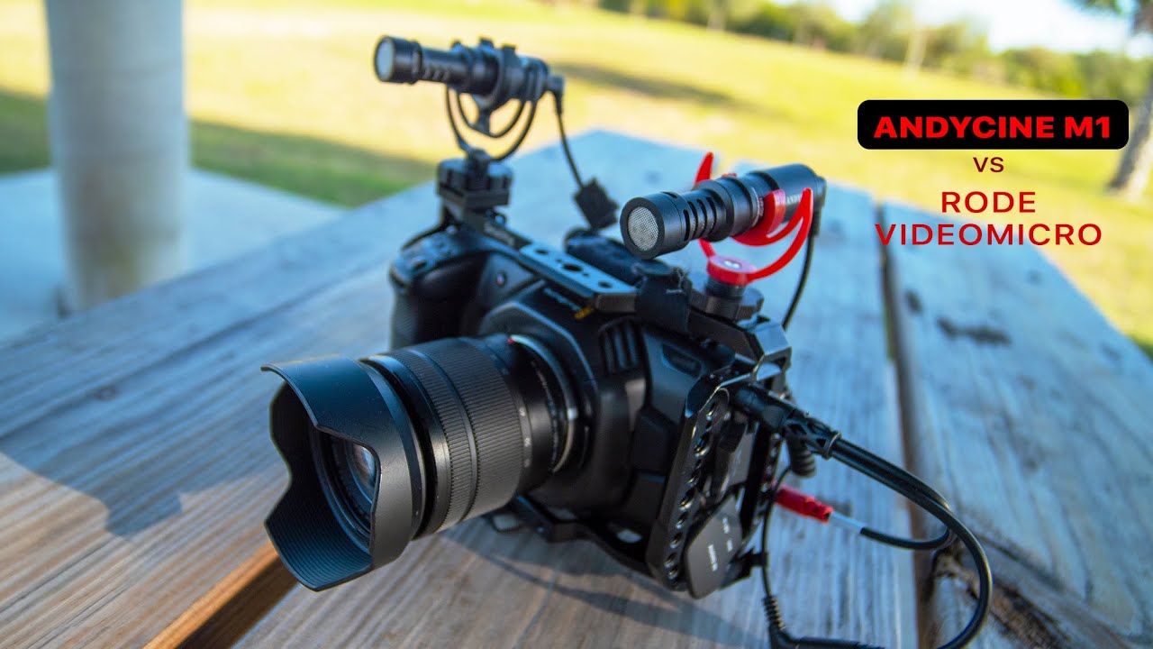 Andycine M1 vs Rode VideoMicro Review and Testing | Ming Effect