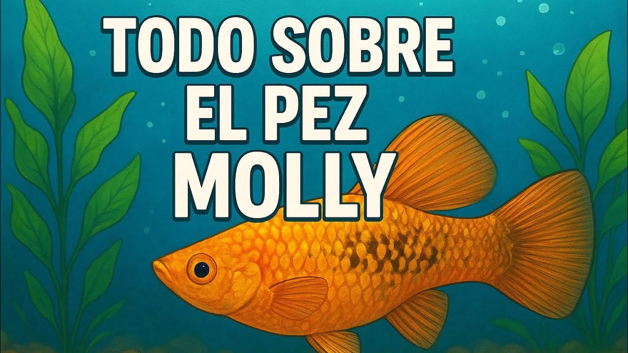 Pez Molly | ficha técnica 🐠 | Cuidados y todo lo que debes saber