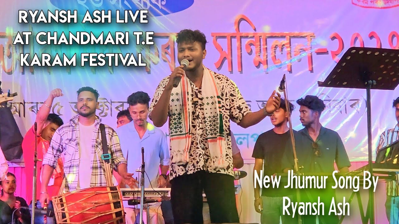 Ryansh Ash New Jhumur Song || Chandmari T.E Karam Festival || AB Creation