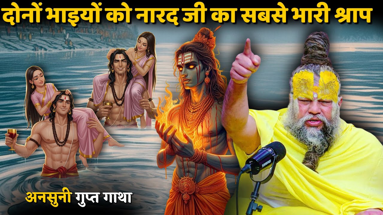 गंगा में अप्सराओं संग लिप्त दो भाई — नारद जी का भयानक श्राप Shri Hit Premanand Maharaj