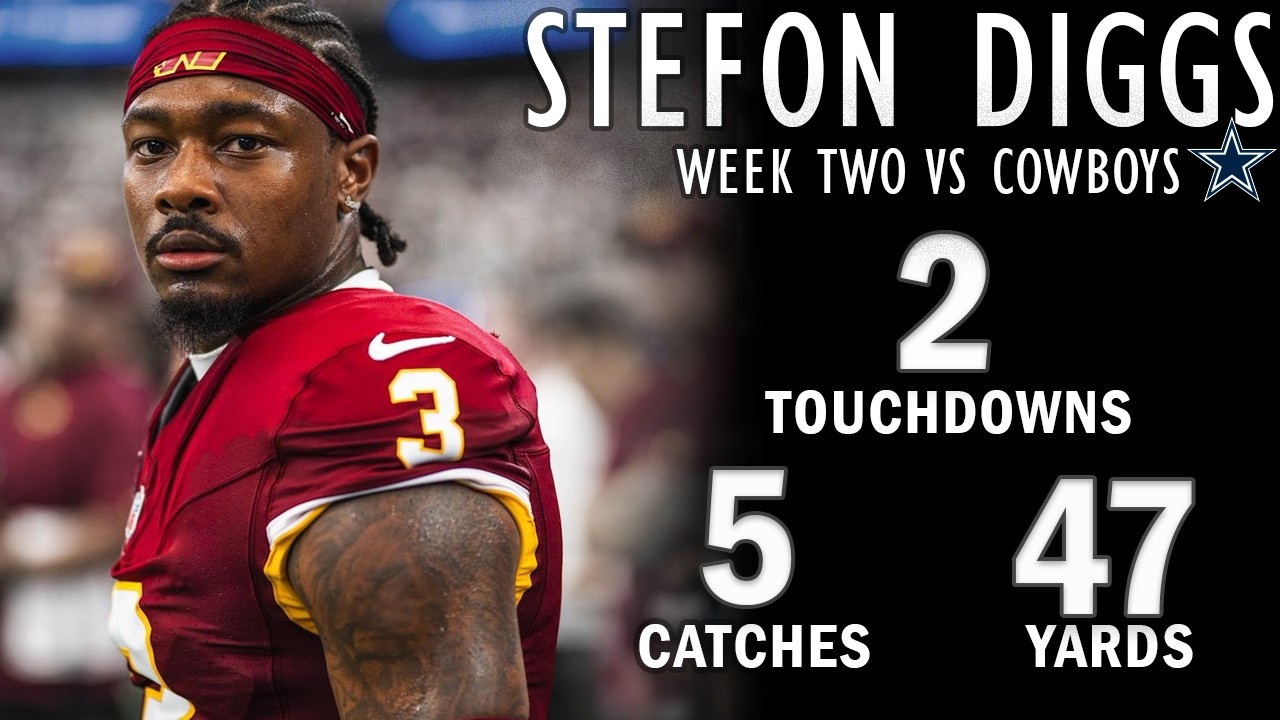 Stefon Diggs Highlights | Week 2 NFL 2026 - Washington Commanders