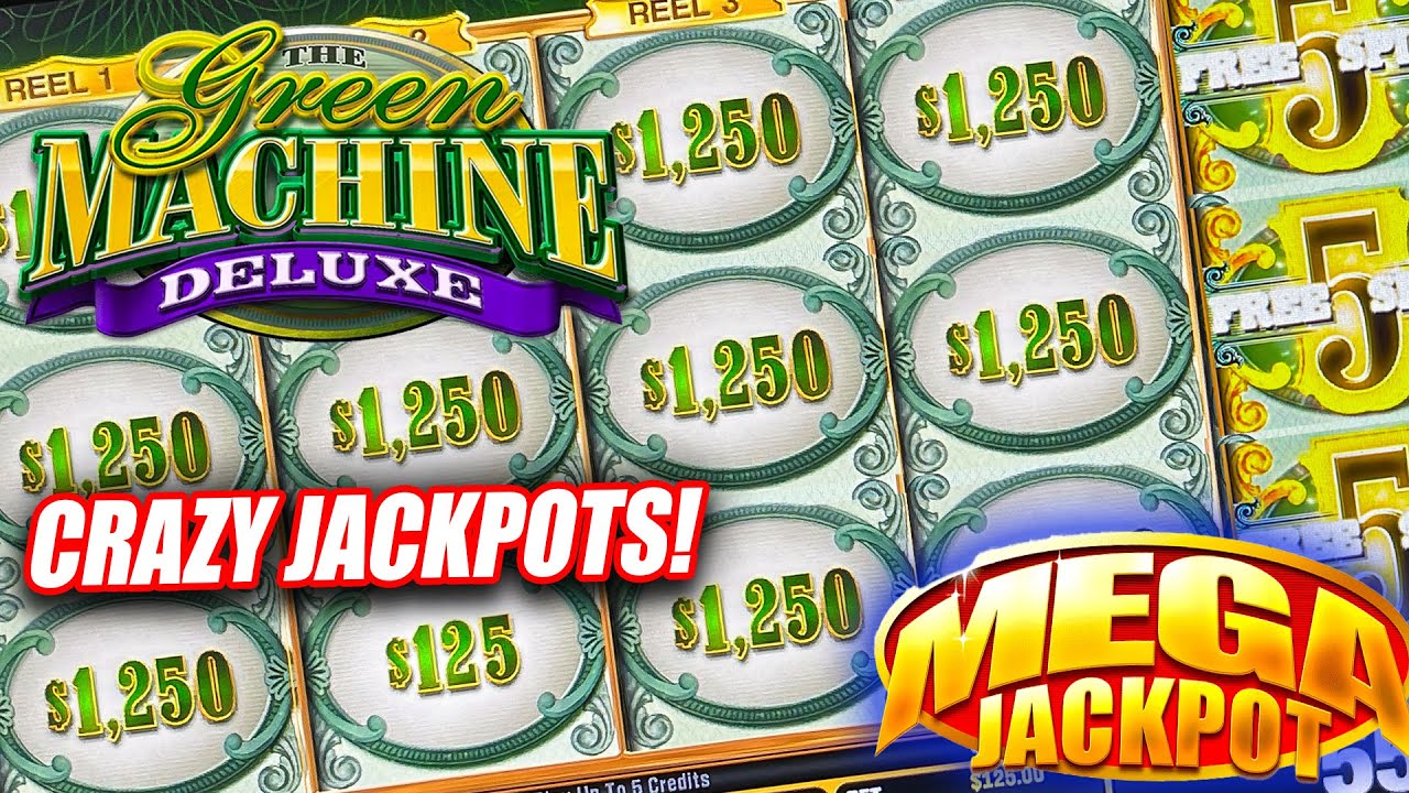 GREEN MACHINE DELUXE IN THE HIGH LIMIT ROOM PAYS MASSIVE JACKPOT ★ CASINO SLOTS