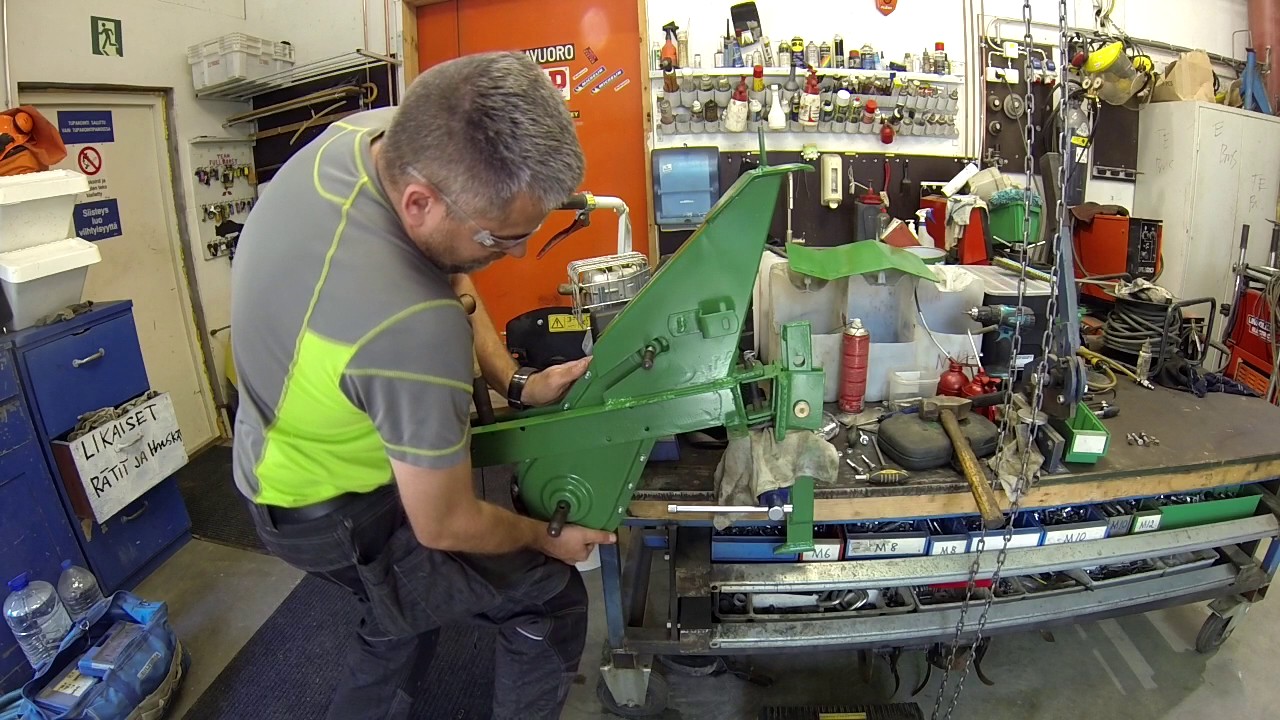 Reconditioning of used garden tiller (Viking VH500)