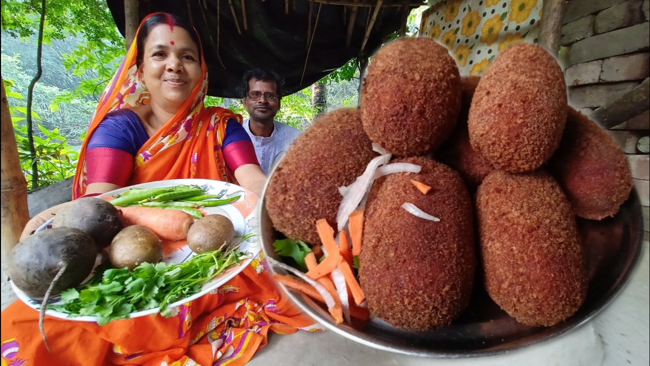 ভেজিটেবিল চপ রেসিপি একবার এইভাবে বাড়িতে বানিয়ে দেখুন | Vegetable Chop Recipe |