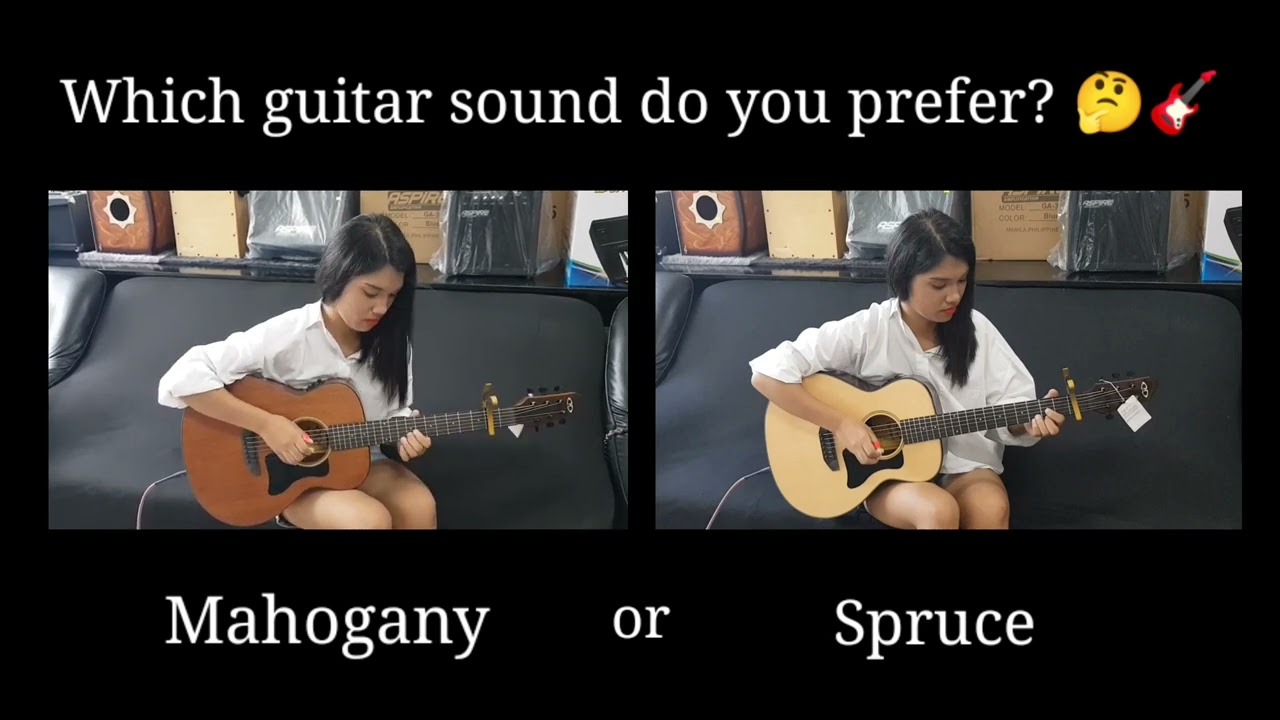 D&D Django Jr. Mahogany vs D&D Django Spruce