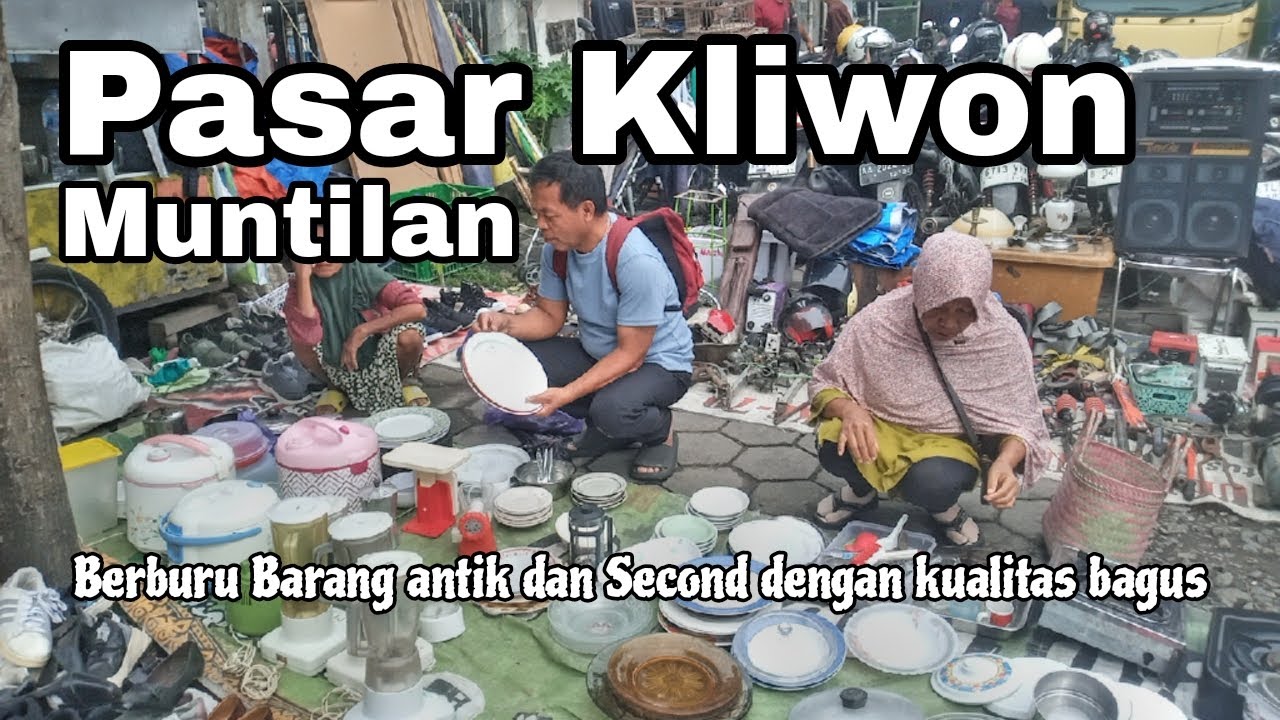 Pasar Klitikan Kliwon Muntilan Magelang