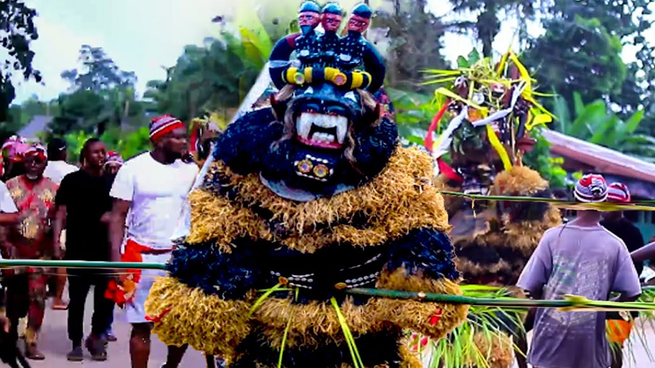 BIG MASQUERADES PERFORMED AT UDI CULTURAL FESTIVAL @mkpoketv