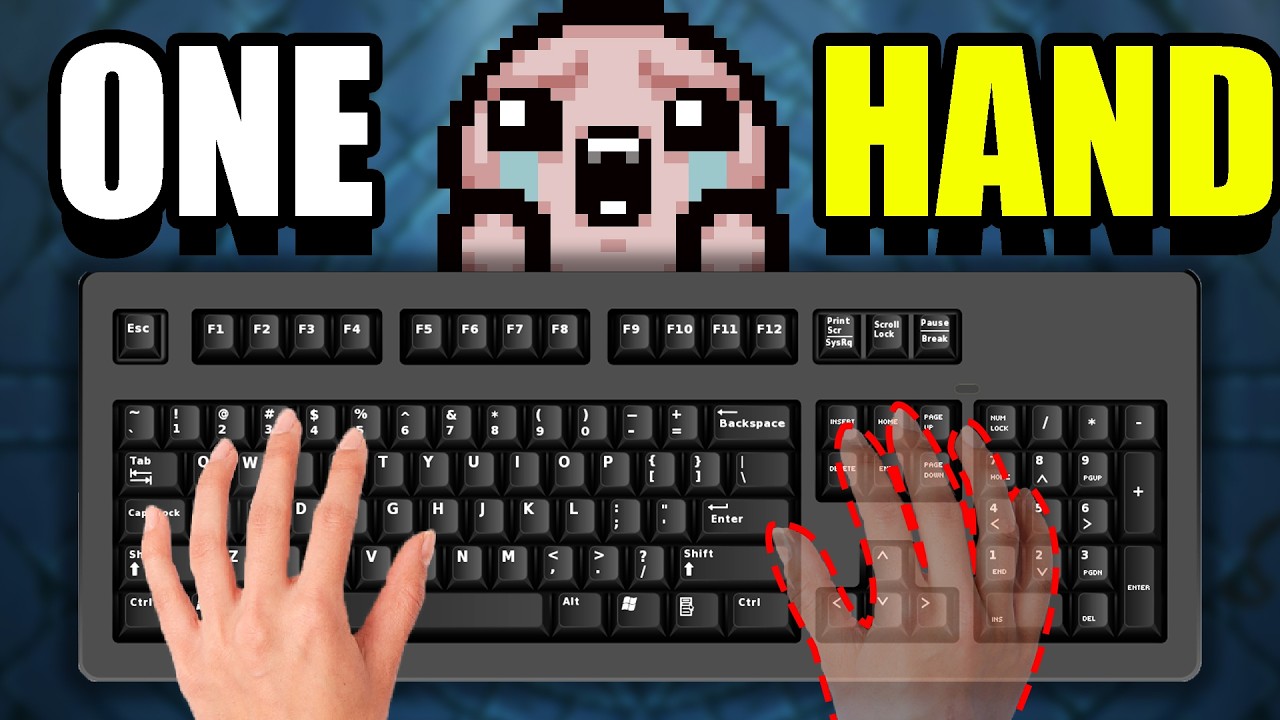 Can You Beat Isaac With Only One Hand?