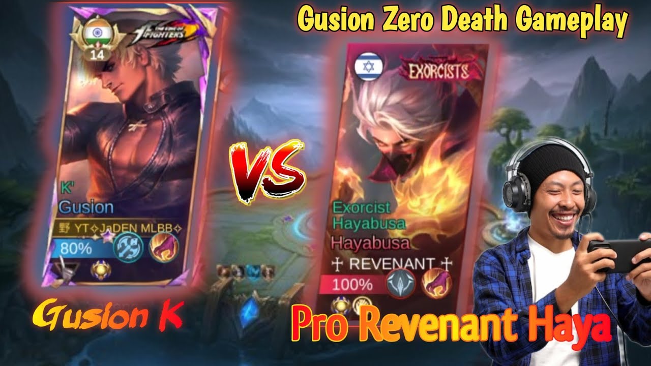 Gusion Vs Hayabusa (Blade vs Shadow) | Who won ? 