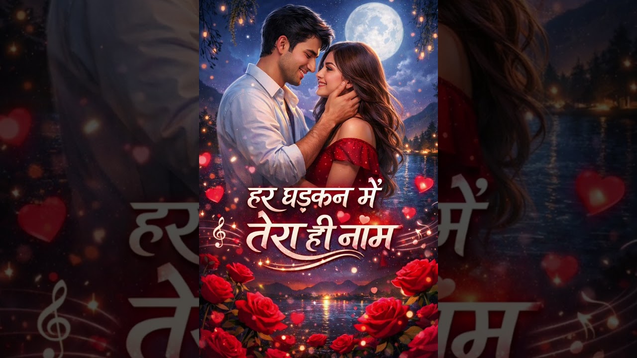 हर धड़कन में तेरा ही नाम 🌹🫀🌹#song #viralsong #training song #music #shortssong