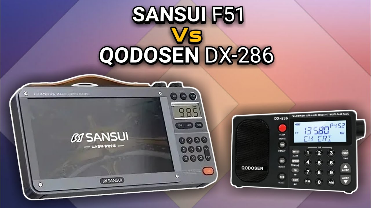 SANSUI F51 Vs QODOSEN DX-286, или битва титанов по чувствительности в FM диапазоне